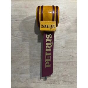 Petrus Beer Tap Handle Barrel Style Pub Bar Decor‎ Belgium Global Beer Network